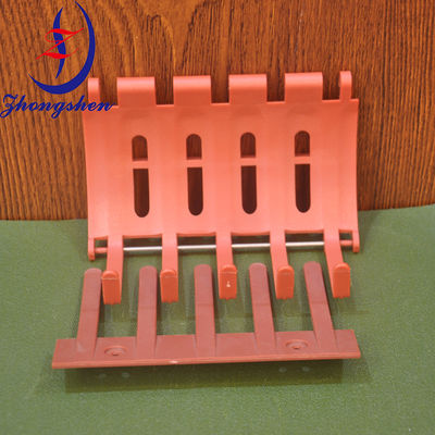 Buen precio ABS Red Egg Collection Claw 142MM para la caja de pollo de la capa de la batería en línea