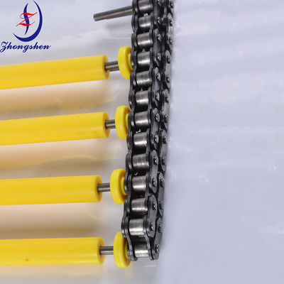 Buen precio 08B Cadenas de pernos de acero de aleación para el transporte automático de huevos en línea