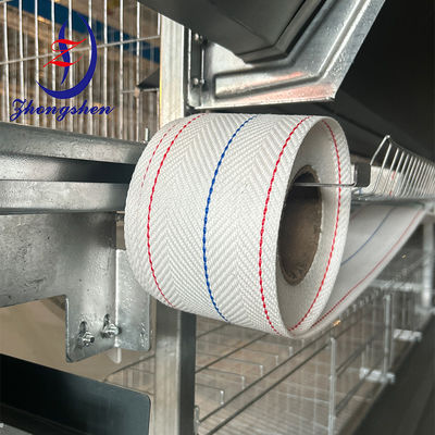 Harga yang bagus Sabuk Konveyor Telur Polypropylene PP5 untuk Kandang Ayam Petelur on line