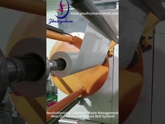 高度な肥料帯生産ライン - 耐久性があり,簡単に設置できる家畜廃棄物ソリューション