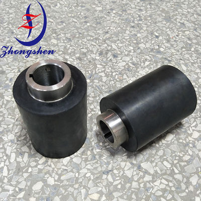 Bom preço Rolamentos de borracha preta antiderrapante para partes de transmissão de correia transportadora de ovos on-line