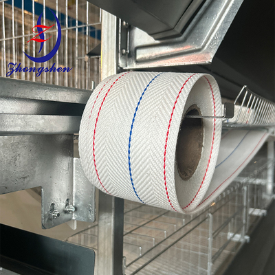 PP5 Polypropylene Egg Conveyor Belt for Poultry Layer Cage