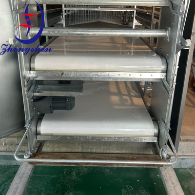 Poultry Manure Conveyor Belt 0.5M-2.5M Width PP/PE Material